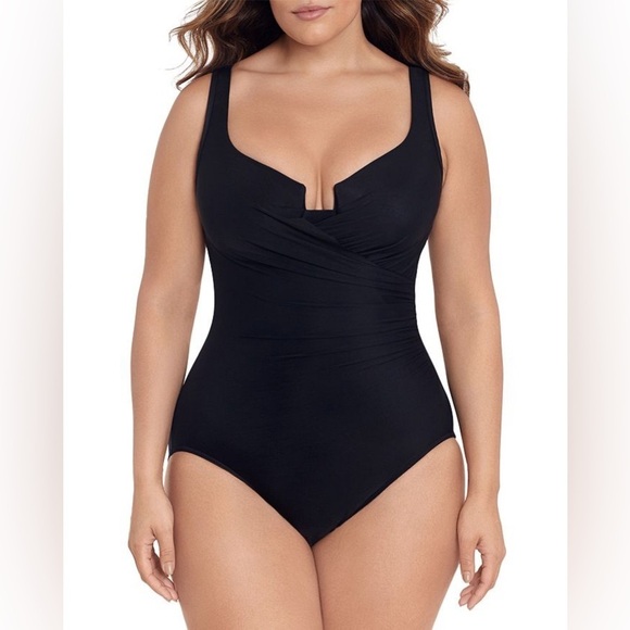 Miraclesuit Plus Size 20W Escape Underwire One Piece Swimsuit Must Haves Black - Picture 15 of 15